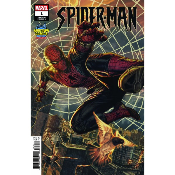 Comprar Spider-Man Vol. 3 01 Midtown Comics Exclusive Lee Bermejo Variant  Cover ⋆ tajmahalcomics