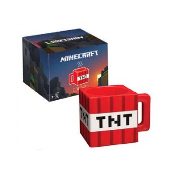 Minecraft TNT Taza Roja Minecraft 889343021824