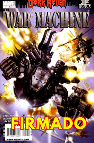 War Machine Vol 2 #1 Cover C DF Signed By Greg Pak