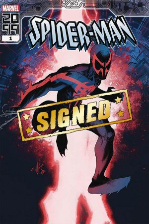 Spider-Man 2099 One Shot Cover D DF Signed By Nick Spencer