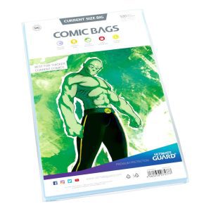 Ultimate Guard Comic Bags Current Big Comic Size (100)