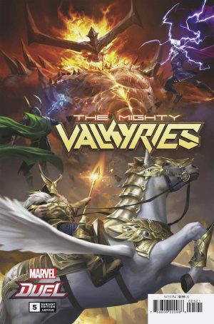 The Mighty Valkyries #5 Cover B Variant NetEase Marvel Games Cover