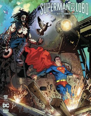 Superman Vs Lobo #1 Cover C Variant Tony Harris Cover