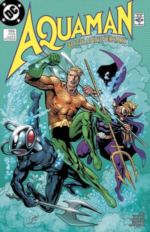 Aquaman 80th Anniversary 100-Page Super Spectacular #1 (One Shot) Cover F Variant Chuck Patton & Kevin Nowlan 1980s Cover