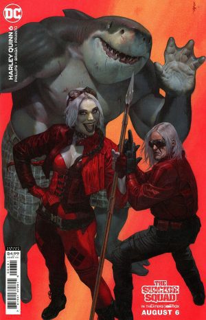 Harley Quinn Vol. 4 #6 Cover C Variant Riccardo Federici The Suicide Squad Movie Card Stock Cover