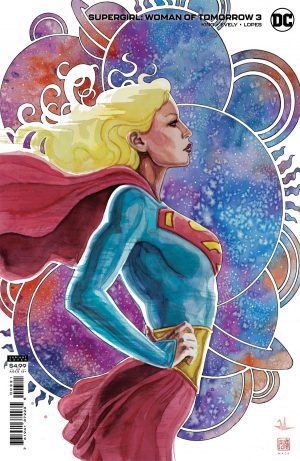 Supergirl: Woman Of Tomorrow #3 Cover B Variant David Mack Cover
