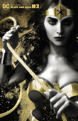 Wonder Woman: Black & Gold #3 Cover B Variant Joshua Middleton Cover