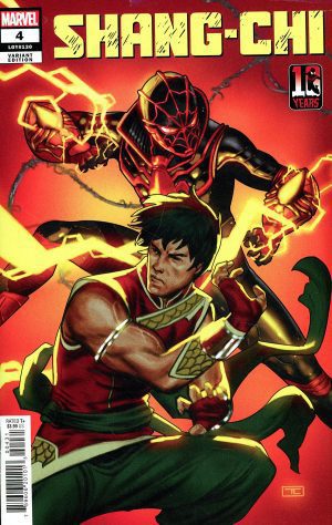 Shang-Chi Vol. 2 #4 Cover B Variant Taurin Clarke Miles Morales Spider-Man 10th Anniversary Cover