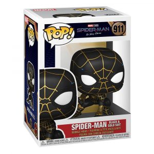 Spider-Man No Way Home Spider-Man Black & Gold Suit Bobble-Head