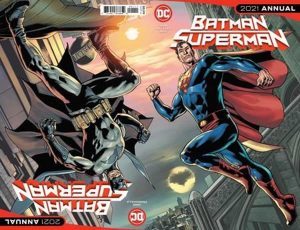 Batman/Superman Vol. 2 2021 Annual #1 Cover A Regular Bryan Hitch Connected Flip Cover