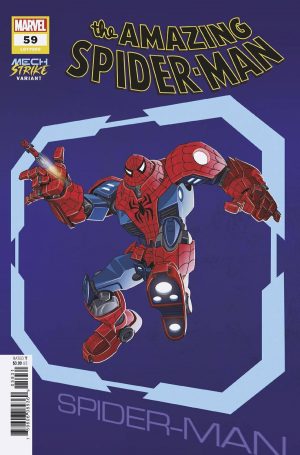 Amazing Spider-Man Vol. 5 #59 Cover B Variant Leo Castellani Avengers Mech Strike Cover