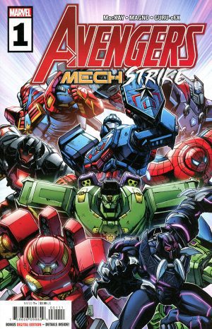 Avengers Mech Strike #1 Cover A Regular Kei Zama Cover