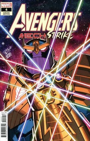 Avengers Mech Strike #4 Cover B Variant Ron Lim Cover