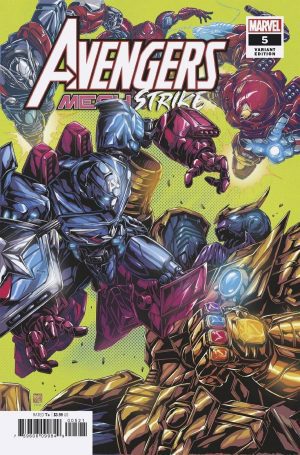 Avengers Mech Strike #5 Cover B Variant Takashi Okazaki Cover