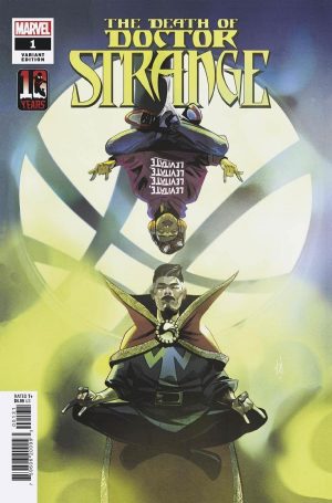 The Death Of Doctor Strange #1 Cover B Variant Mike Del Mundo Miles Morales Spider-Man 10th Anniversary Cover