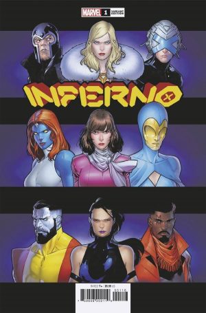 Inferno Vol. 2 #1 Cover G Variant RB Silva Homage Cover