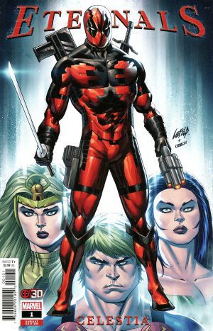 Eternals Celestia #1 (One Shot) Cover B Variant Rob Liefeld Deadpool 30th Anniversary Cover