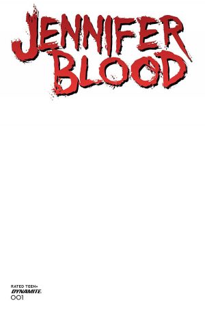 Jennifer Blood Vol. 2 #1 Cover F Variant Blank Authentix Cover
