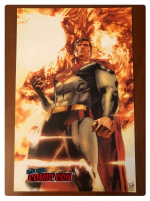 NYCC 2019 Superman by Clay Mann Signed Print