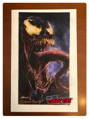 NYCC 2019 Venom by Joe Rubinstein Signed Print