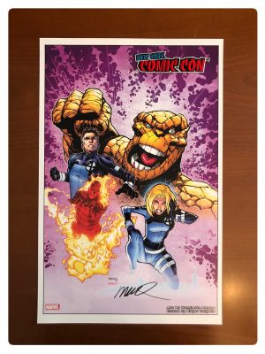 NYCC 2019 Fantastic Four by Humberto Ramos Signed Print