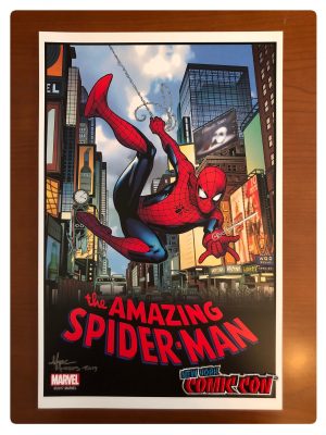 NYCC 2019 Amazing Spider-Man by Mark Morales Signed Print