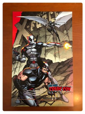 NYCC 2019 Uncanny X-Force 02 by Scott Williams Signed Print