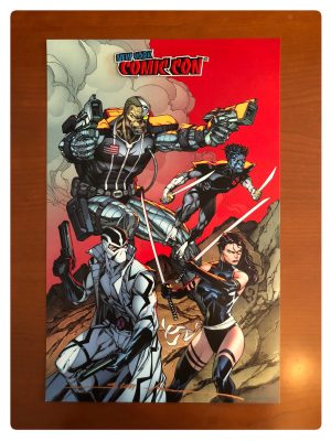 NYCC 2019 X-Men 01 by Scott Williams Signed Print