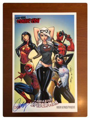 NYCC 2019 Spider-Man Universe by J. Scott Campbell Signed Print