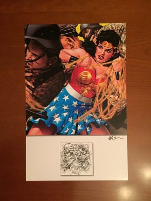 NYCC 2018 Wonder Woman by Michael Golden Signed Print