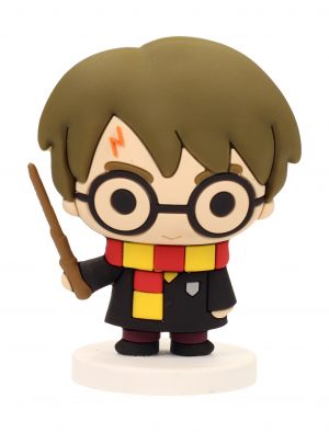 Harry Potter Harry con varita Mini Figura de Goma