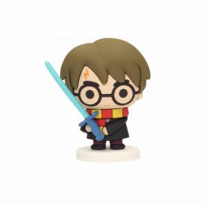 Harry Potter Harry con espada Mini Figura de Goma