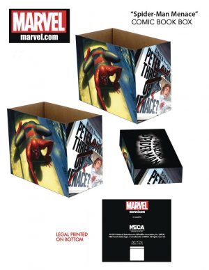 Caja para comics Spider-Man Menace Graphic Comic Box