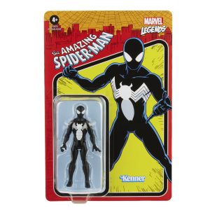 Marvel Legends Retro Symbiote Spider-Man Action Figure