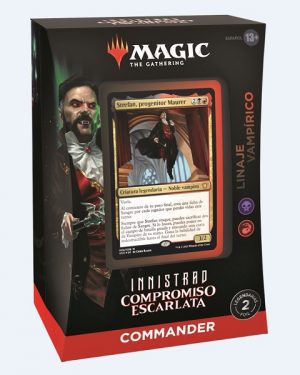Magic the Gathering Innistrad: Compromiso Escarlata - Mazo Commander: Linaje Vampírico