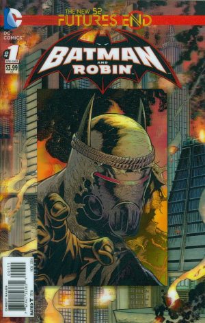 Batman And Robin Futures End #1 Cover A 3D Motion Cover