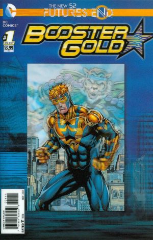 Booster Gold Futures End #1 Cover A 3D Motion Cover