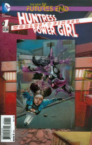 Worlds' Finest Huntress/Power Girl Futures End #1 Cover A 3D Motion Cover