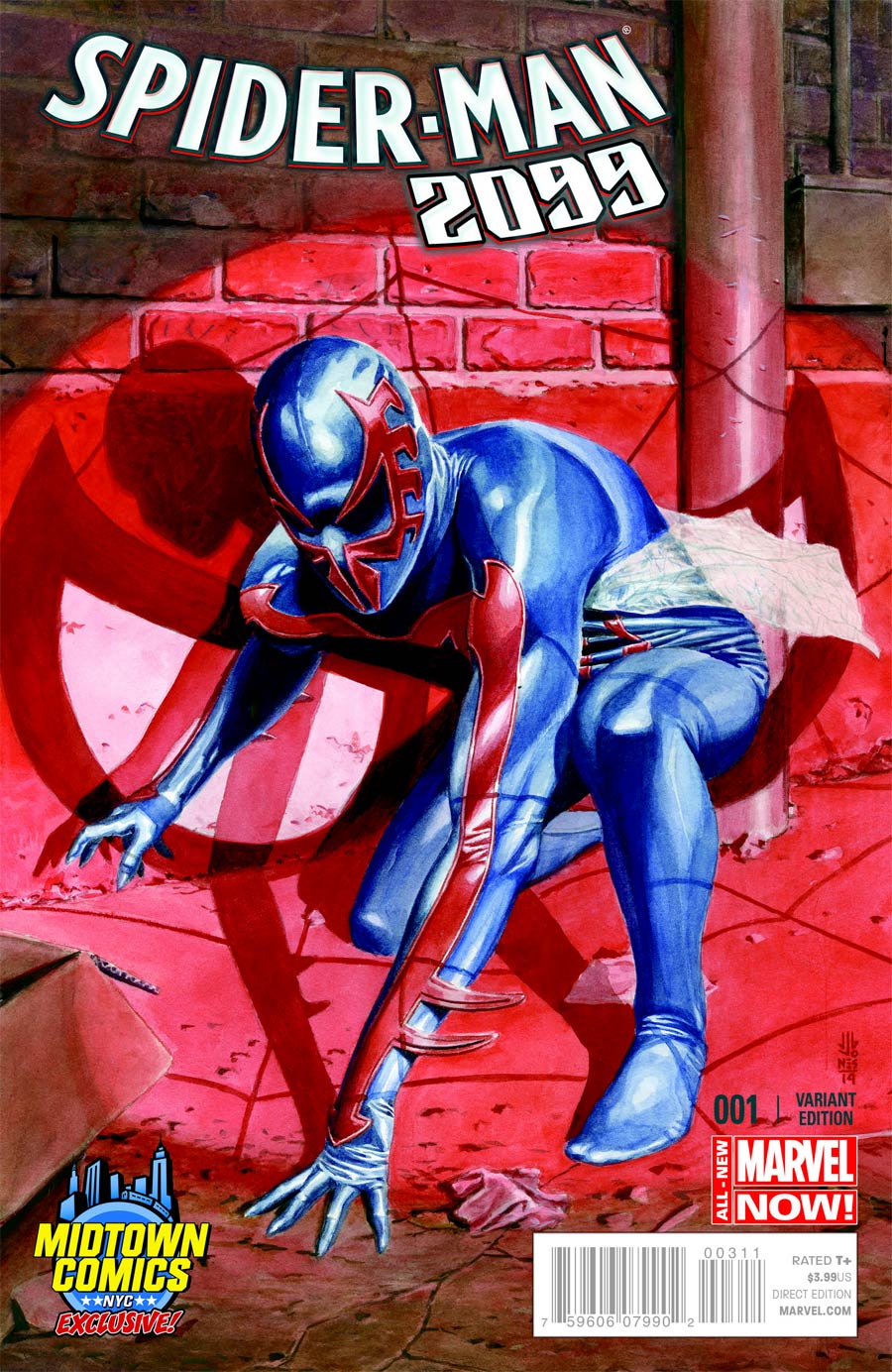Comprar Spider-Man 2099 Vol 2 #1 Cover B Midtown Exclusive JG Jones Variant  Cover ⋆ tajmahalcomics