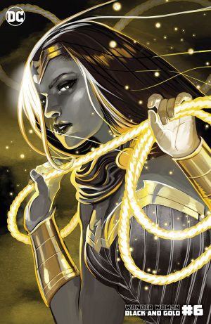 Wonder Woman: Black & Gold #6 Cover B Variant Stephanie Hans Cover