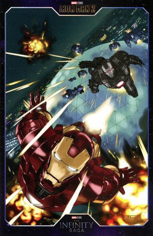 Captain America/Iron Man #1 Cover C Variant Taurin Clarke Iron Man 2 Infinity Saga Cover