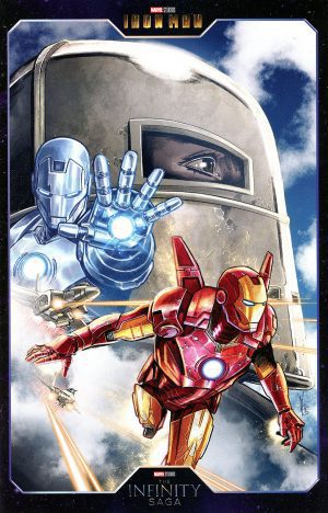 Iron Man Vol. 6 #14 Cover B Variant Marco Checchetto Iron Man Infinity Saga Phase 1 Cover