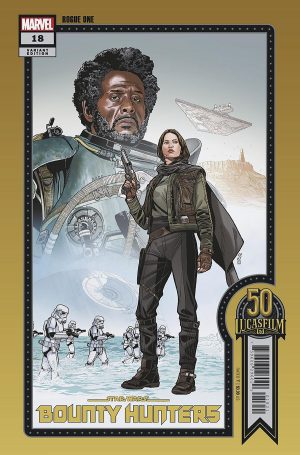 Star Wars Bounty Hunters #18 Cover B Variant Chris Sprouse Lucasfilm 50th Anniversary Cover