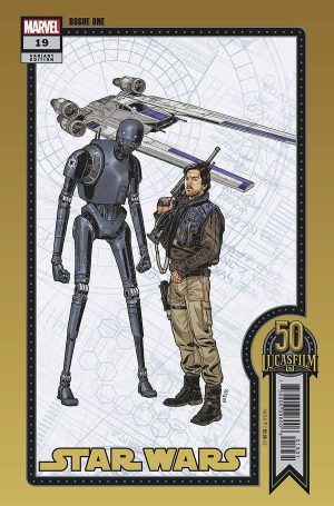 Star Wars Vol 5 #19 Cover B Variant Chris Sprouse Lucasfilm 50th Anniversary Cover