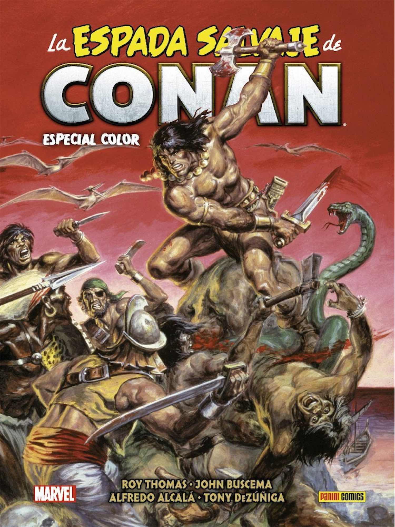 Conan El Barbaro: Los Clásicos Marvel Vol.7 - Editorial Panini