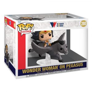 Wonder Woman 80th Anniversary Wonder Woman on Pegasus Vinyl Figure