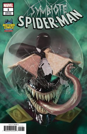 Symbiote Spider-Man #1 Midtown Exclusive Rahzzah Variant Cover