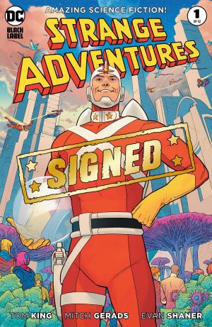 Strange Adventures Vol. 4 #1 Cover F Variant Evan Doc Shaner Cover Signed By Tom King
