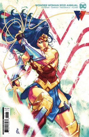 Wonder Woman Vol. 5 2021 Annual #1 (One Shot) Cover B Variant Carlos D'Anda Card Stock Cover
