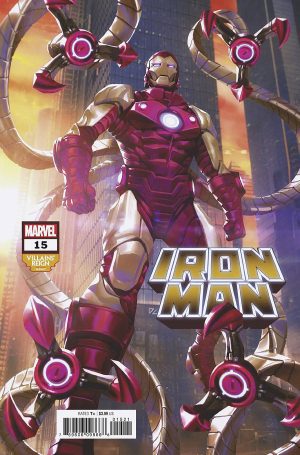 Iron Man Vol. 6 #15 Cover B Variant Derrick Chew Villains Reign Cover